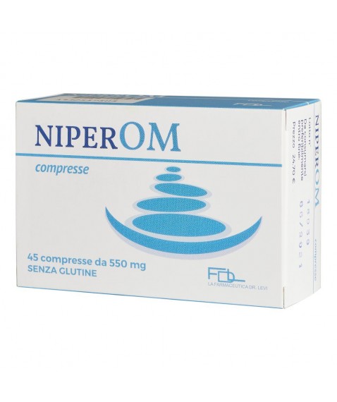 Niperom 45 compresse 22,50 g  Integratore protettivo per l'attività cardiovascolare