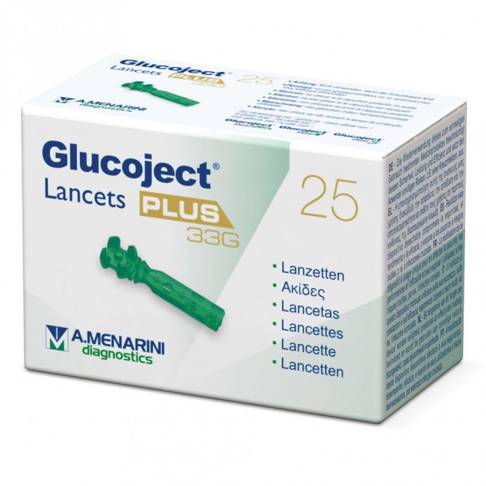 Glucoject Plus Lancette Pungidito 25 Pezzi