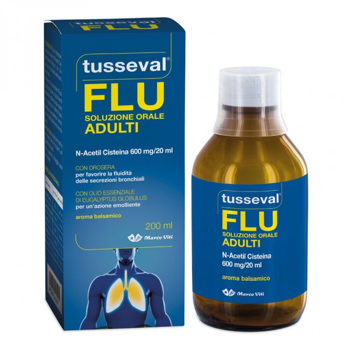 TUSSEVAL FLU SOL ORALE 200ML