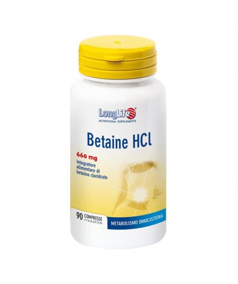 Longlife Betaine Hcl 90cpr