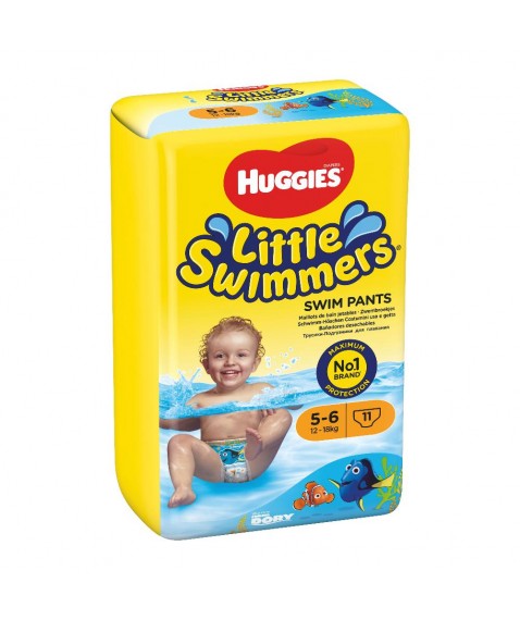 HUGGIES LITTLE SWIMM PANN L 14+