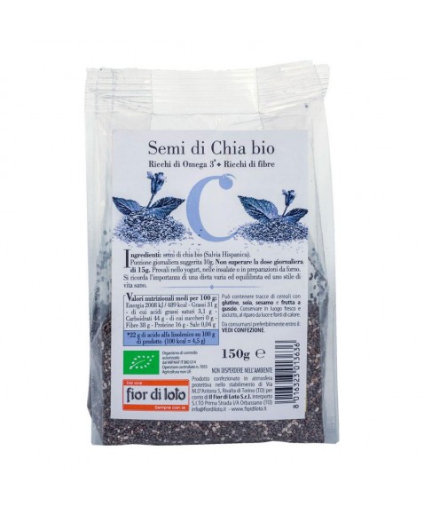 SEMI DI CHIA BIO 150G FDL