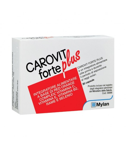 CAROVIT FORTE PLUS 30CPR NF