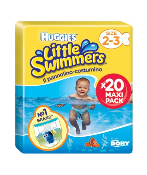 HUGGIES LITTLE SWIMM PACK SM DP