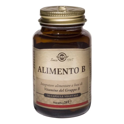 Solgar Alimento B 50 Compresse - Integratore alimentare a base di vitamine del gruppo B