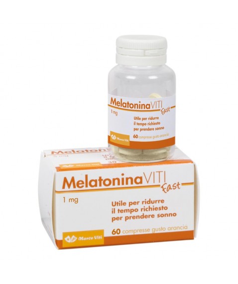 Melatonina Viti Fast 1 mg 60 Compresse - Integratore per il sonno