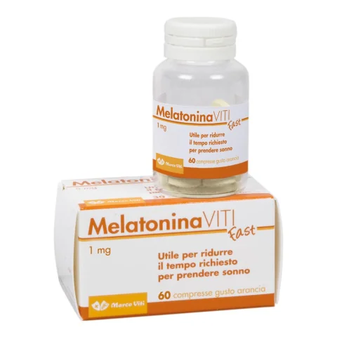 Melatonina Viti Fast 1 mg 60 Compresse - Integratore per il sonno
