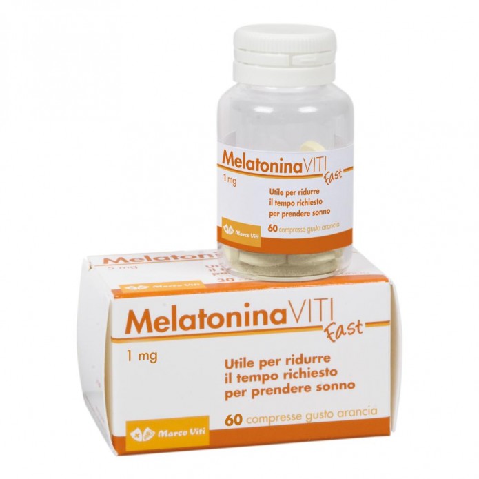 Melatonina Viti Fast 1 mg 60 Compresse - Integratore per il sonno