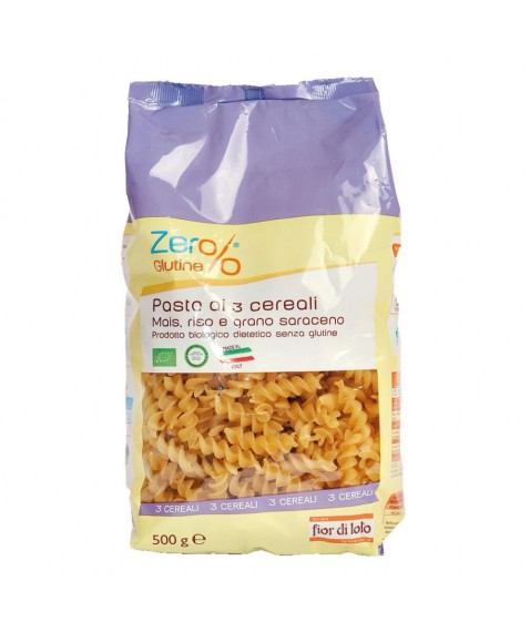 ZER%GLUT Pasta 3Cer.Fusilli