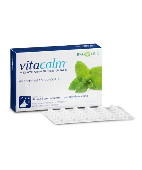 VITACALM MELATONINA SUBL1MG 60