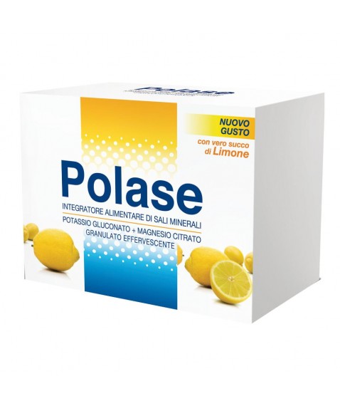 Polase 12 Bustine Gusto Limone - Integratore alimentare di sali minerali