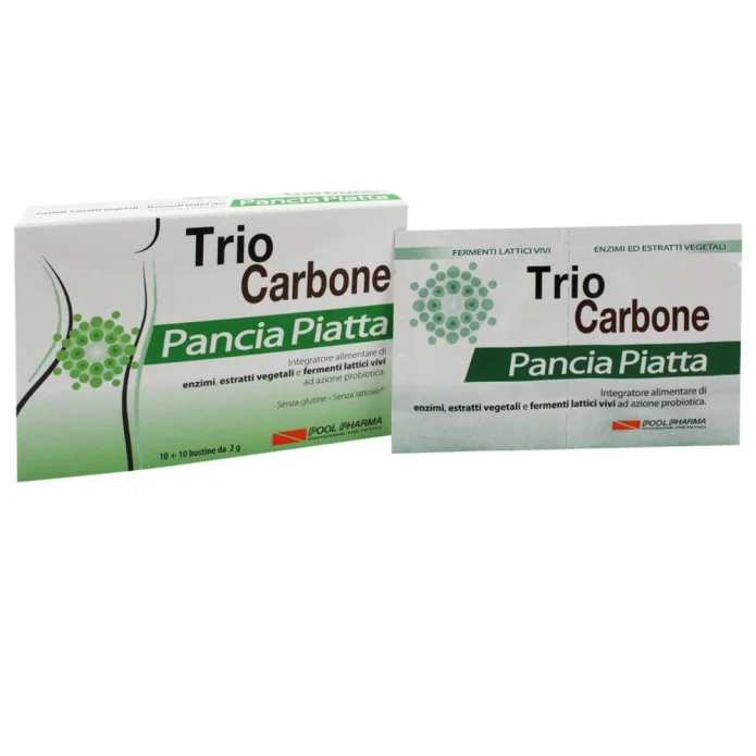 Triocarbone Pancia Piatta 10+10 buste