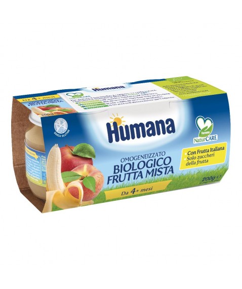 OMO HUMANA Frutta Mista 2x100g