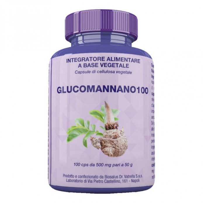 GLUCOMANNANO 100 100CP 50G SALUS