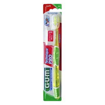 Gum Technique 525 pro spazzolino morbido compact
