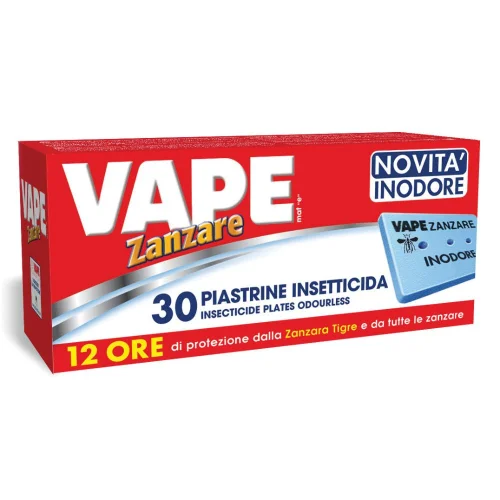 VAPE PIASTRINE A/ODORE 30 PZ