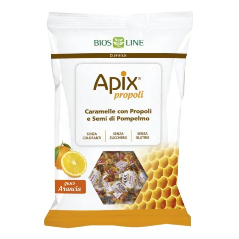 APIX CARAMELLE ARANCIA 50G APIX CARAMELLE ARANCIA 50G