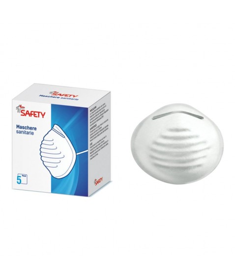 MASCHERA Sanitaria 5pz SAFETY