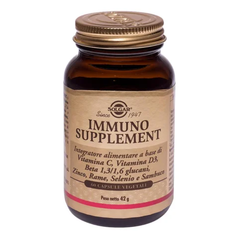 Solgar Immuno Supplement 60 Capsule Vegetali - Integratore difese immunitarie 
