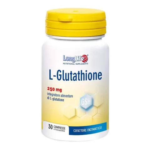 LONGLIFE L-GLUTATHIONE 30 Cpr LONGLIFE L-GLUTATHIONE 30 Cpr