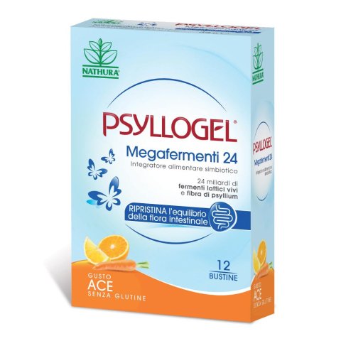 Psyllogel Megafermenti 24 Gusto Ace 12 Buste