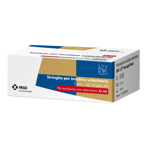 Siringa Ins Vet 40ui/ml 30pz Siringa Ins Vet 40ui/ml 30pz