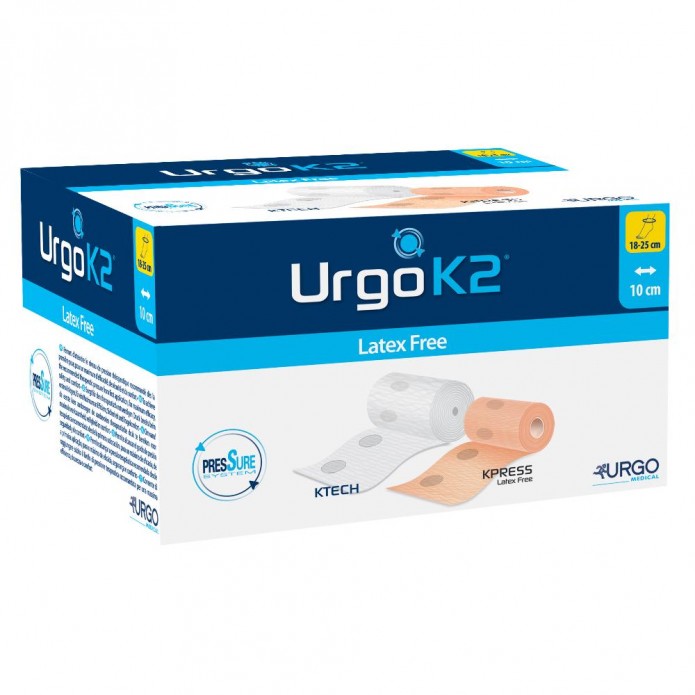 URGO K2 Latex Free 18x25 2pz