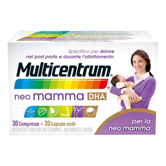 Multicentrum Neo Mamma DHA Integratore postparto