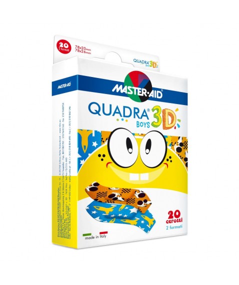 QUADRA*3D Boys 20 Cer.Assort.