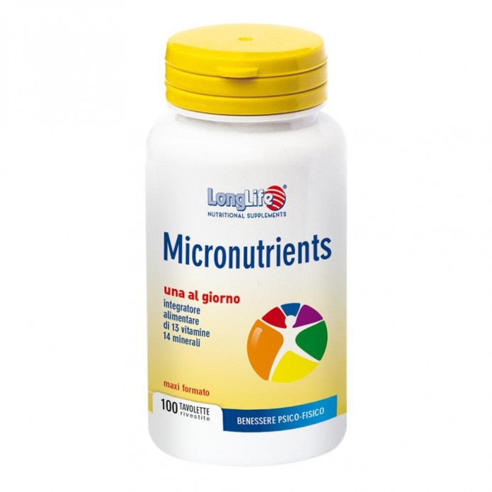 LONGLIFE MICRONUTRIENTS100Tav.