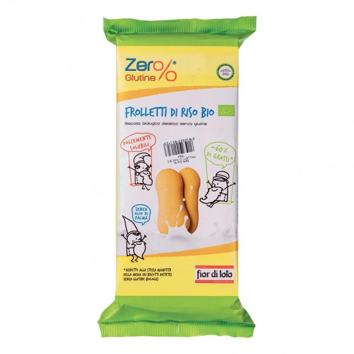 ZERO% G FROLLETTI RISO BIO120G