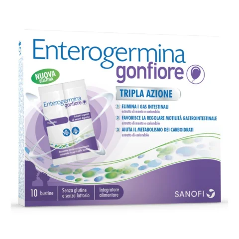 Enterogermina Gonfiore - 10 Bustine Enterogermina Gonfiore - 10 Bustine
