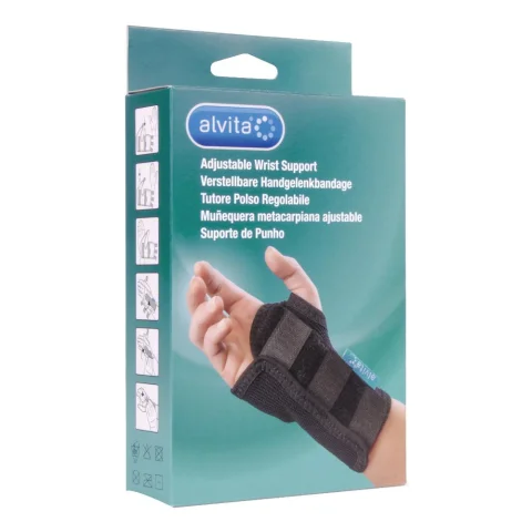 Alvita Tutore Polso 2 - Tutore regolabile per il polso Alvita Tutore Polso 2 - Tutore regolabile per il polso