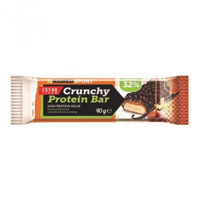 Named Crunchy Proteinbar Caramello Vaniglia 40 G