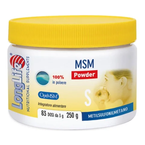 MSM POWDER LONGLIFE 250G MSM POWDER LONGLIFE 250G