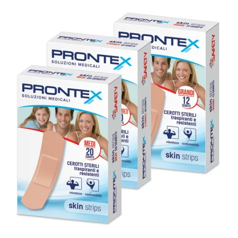 PRONTEX SKIN STRIPS ASSORT 40PZ
