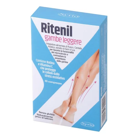 RITENIL Gambe Leggere 40 Cpr RITENIL Gambe Leggere 40 Cpr