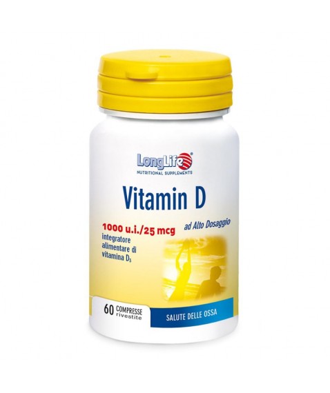 LONGLIFE VITAMIN D3 1000UI SPR