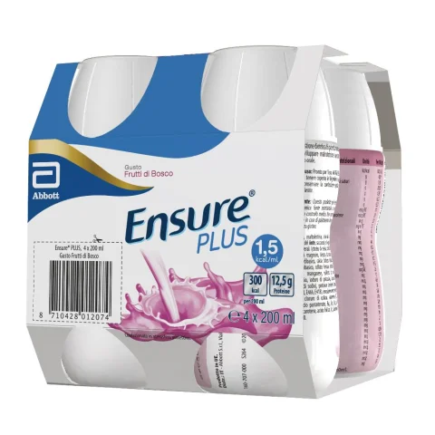 ENSURE PLUS FRUTTI BOSC 4X200ML