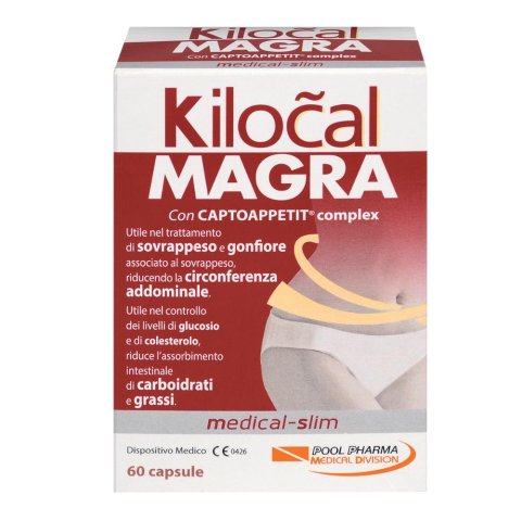 Kilocal Magra 60 capsule - Trattamento per la perdita di peso Kilocal Magra 60 capsule - Trattamento per la perdita di peso