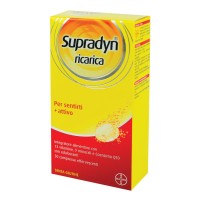 Supradyn Ricarica 30 Compresse Effervescenti -  Integratore vitamine e sali minerali per ricaricare l'organismo e ritrovare l'energia persa