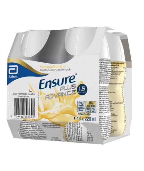 ENSURE PLUS ADVANCE BANAN 4X220