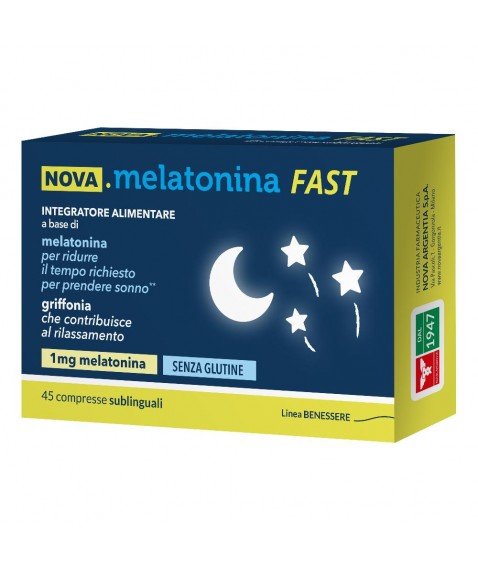 NOVA MELATONINA FAST 45CPR