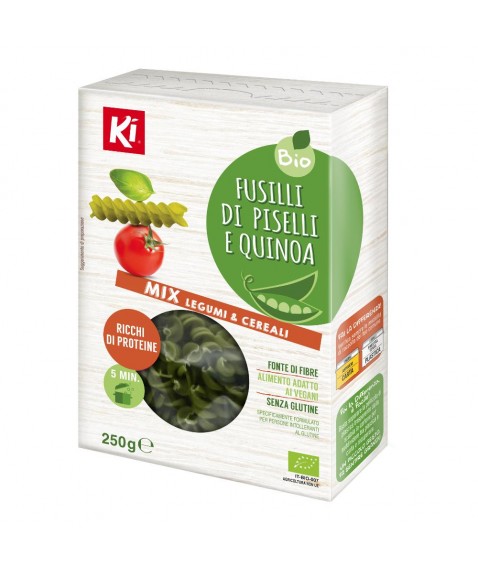 KI FUSILLI PISELLI/QUINOA 250G