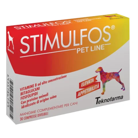 STIMULFOS PET LINE CANE 30CPR STIMULFOS PET LINE CANE 30CPR