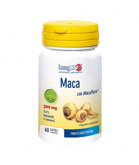 LONGLIFE MACA 300mg 60 Cps