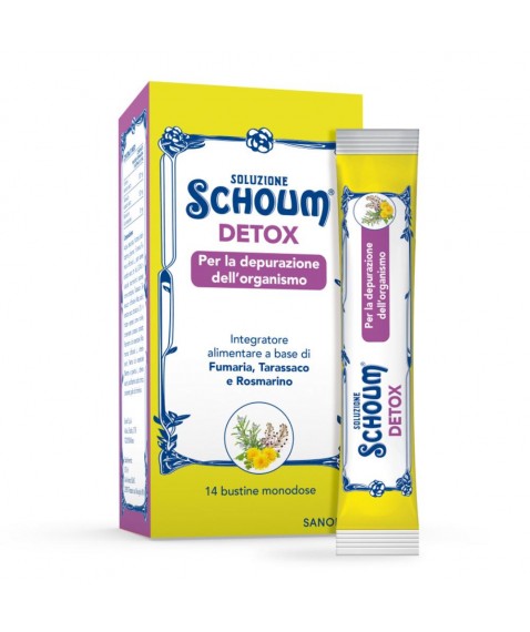 SCHOUM-SOLUZ DETOX 14BUST