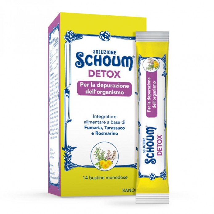 SCHOUM-SOLUZ DETOX 14BUST