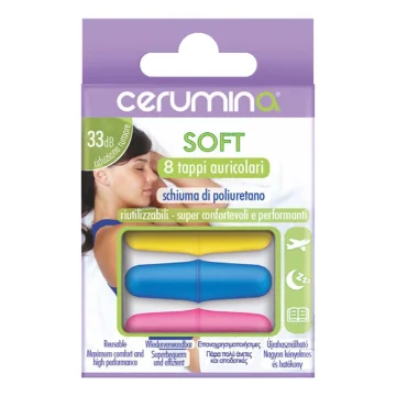 CERUMINA TAPPI AURIC SOFT 8PZ