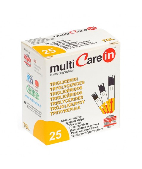 MULTICARE IN TRIGLICERIDI 25STR